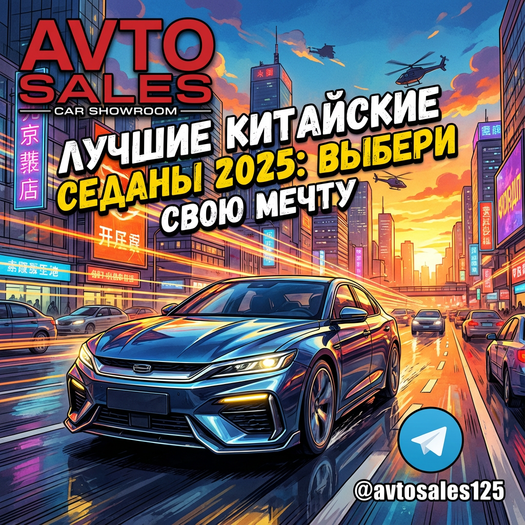 Обзор лучших китайских седанов 2025: идеальный выбор для любого бюджета
