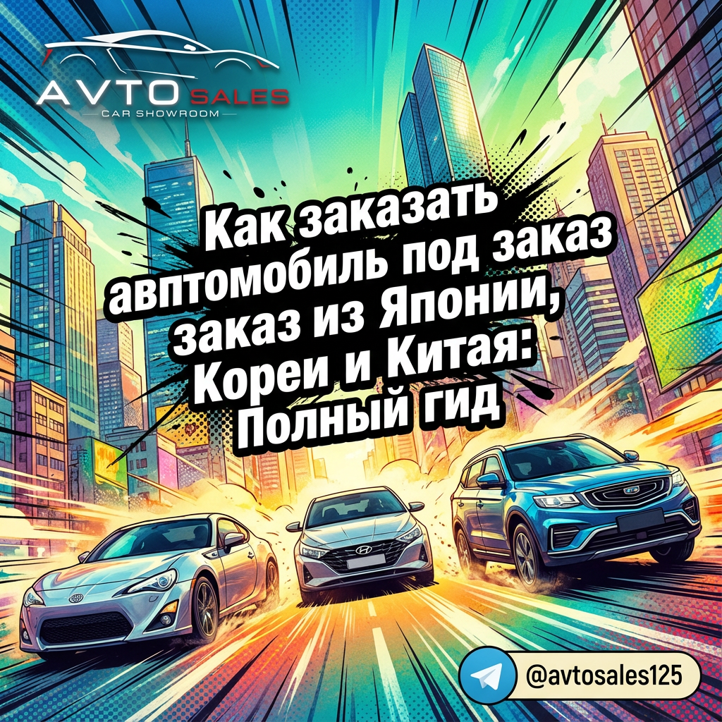 Как быстро и выгодно заказать авто из Японии, Кореи и Китая в 2023?