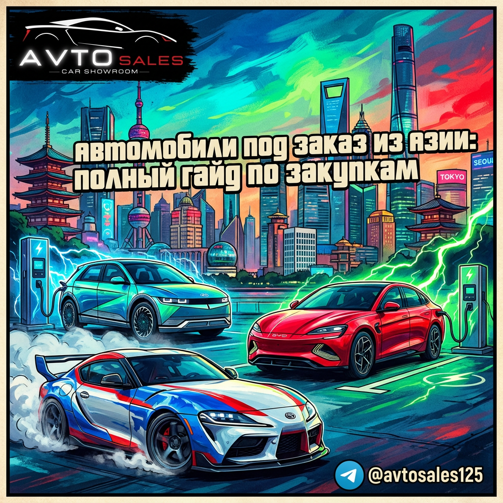 Автомобили из Азии под заказ: как сэкономить, не теряя в качестве
