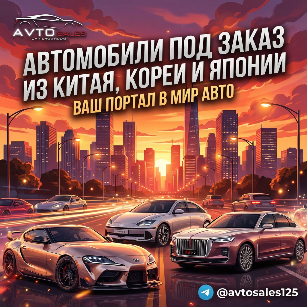 Автомобили под заказ из Китая, Кореи и Японии: получите лучшее за меньшее!