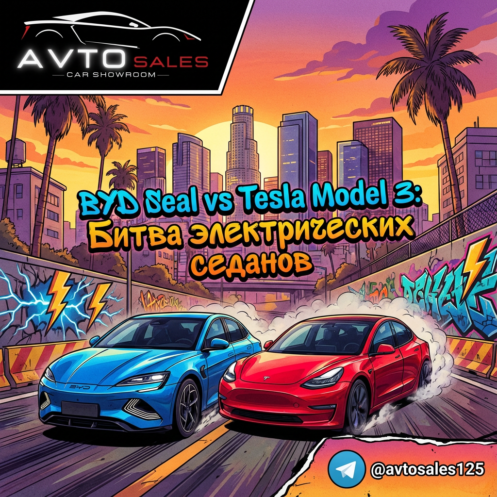 BYD Seal или Tesla Model 3: какой электроседан выбрать в 2023 году?
