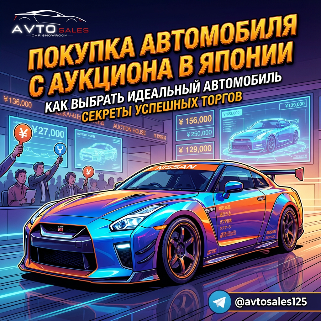 Как успешно купить автомобиль с аукциона в Японии: все секреты и советы
