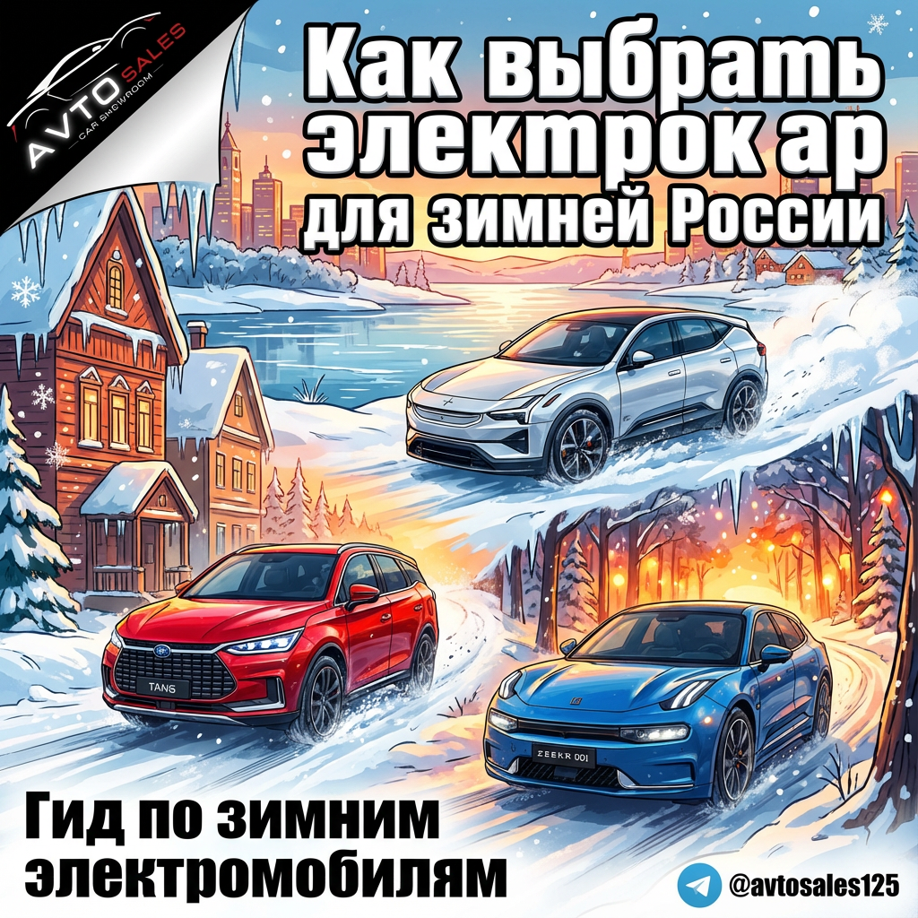 Как выбрать электрокар для зимы в России: практическое руководство