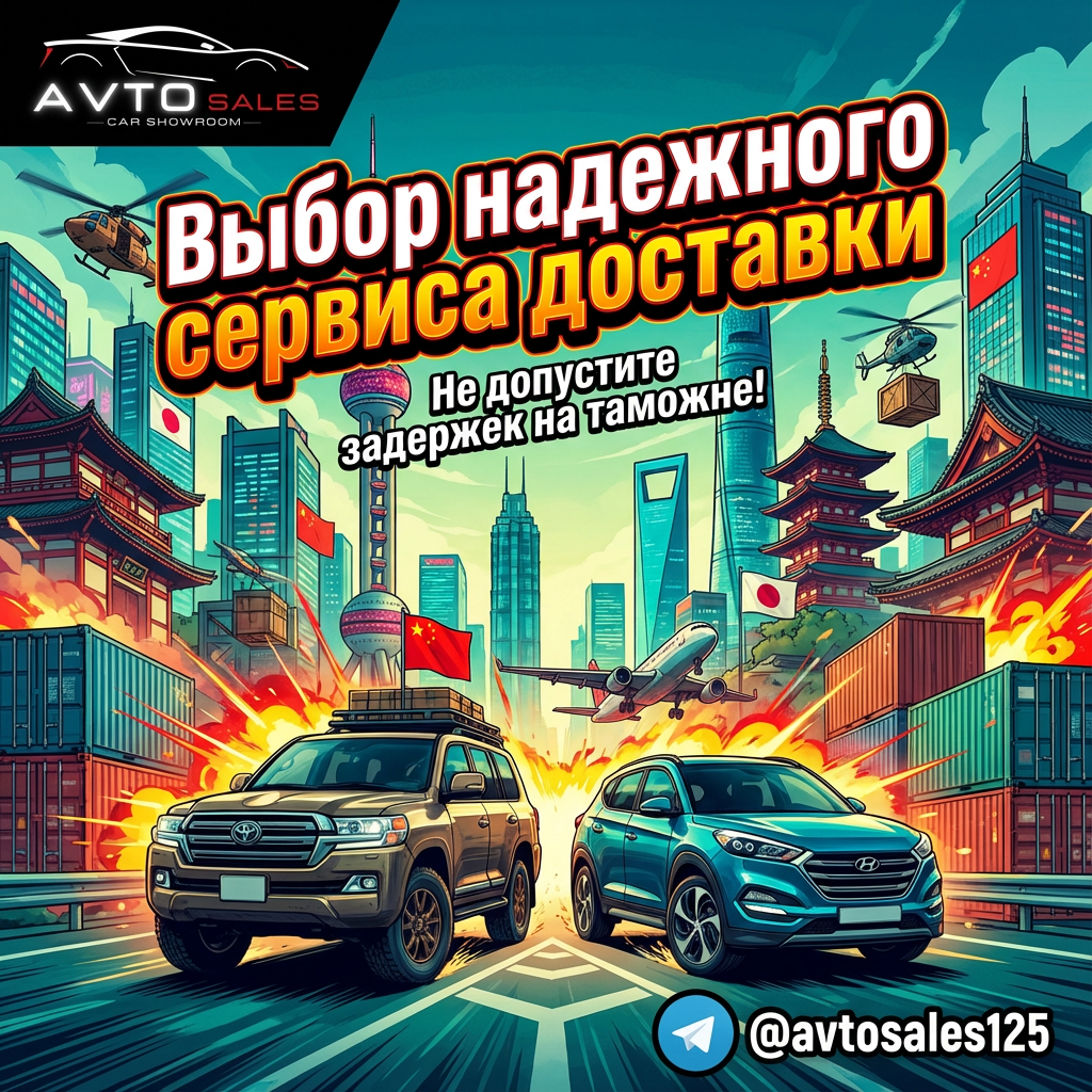 Как выбрать надежный сервис доставки автомобилей из Китая и Японии?