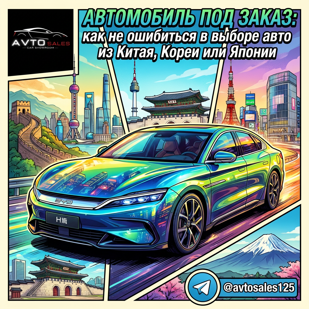 Как заказать идеальный автомобиль из Китая, Кореи или Японии без ошибок