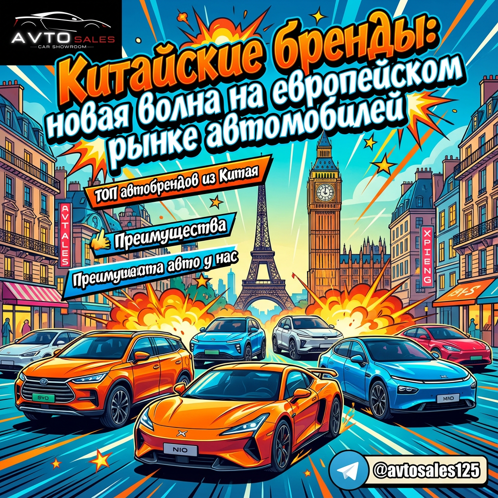 Китайские бренды автомобилей завоевывают Европу: что нужно знать покупателю