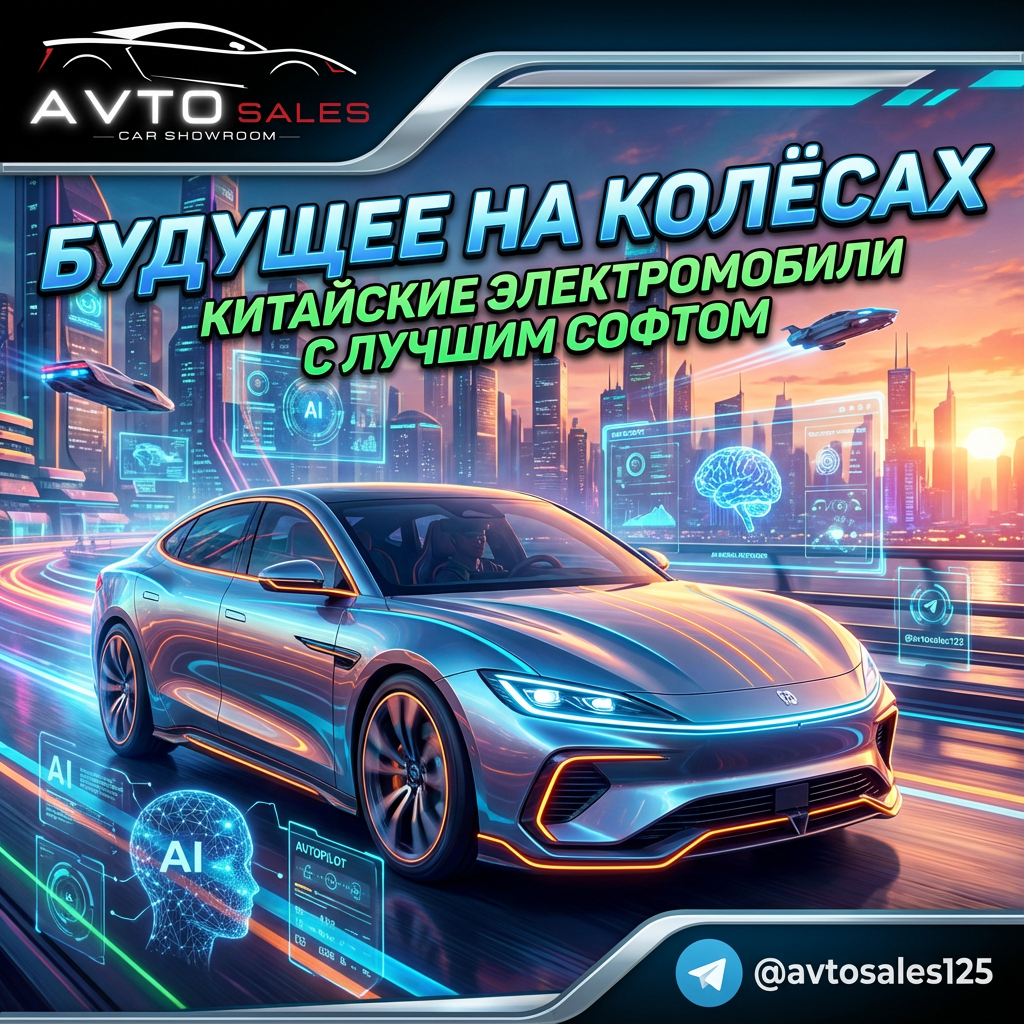 Китайские электромобили с умным софтом: как выбрать лучший авто 2025?