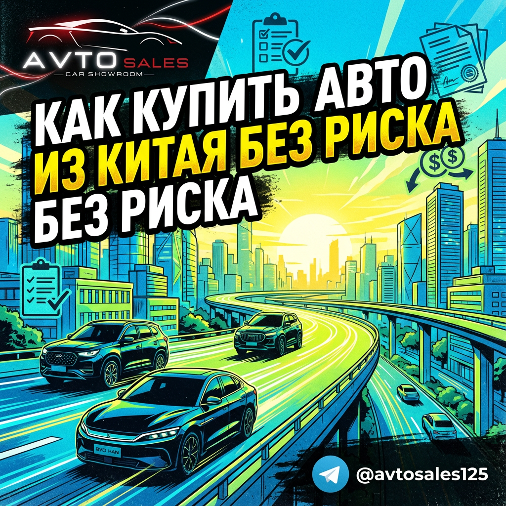 Купить авто из Китая без риска: 10 шагов к безопасной покупке