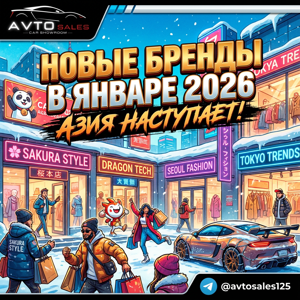 Новые бренды 2026: Азия на российском рынке — что ждет шопоголиков?