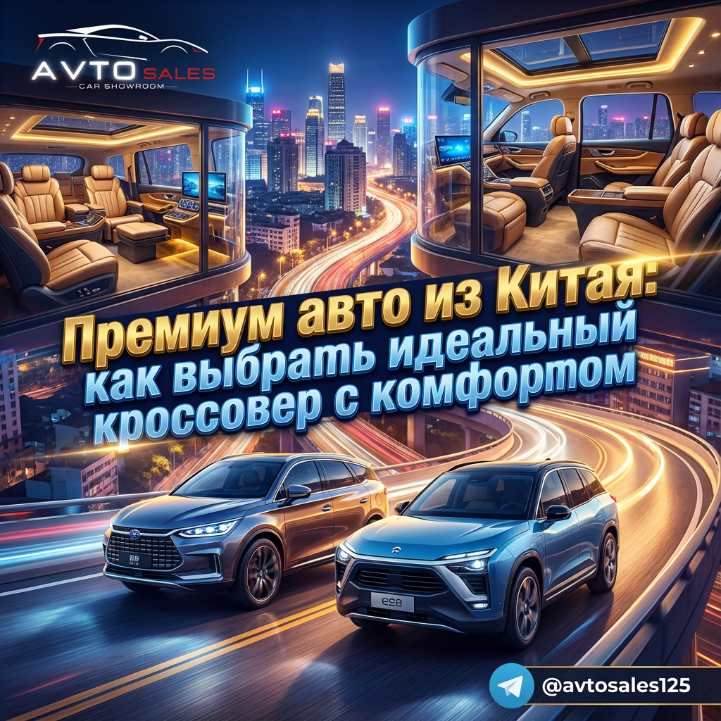 Откройте мир премиум автомобилей из Китая: как выбрать идеальный кроссовер