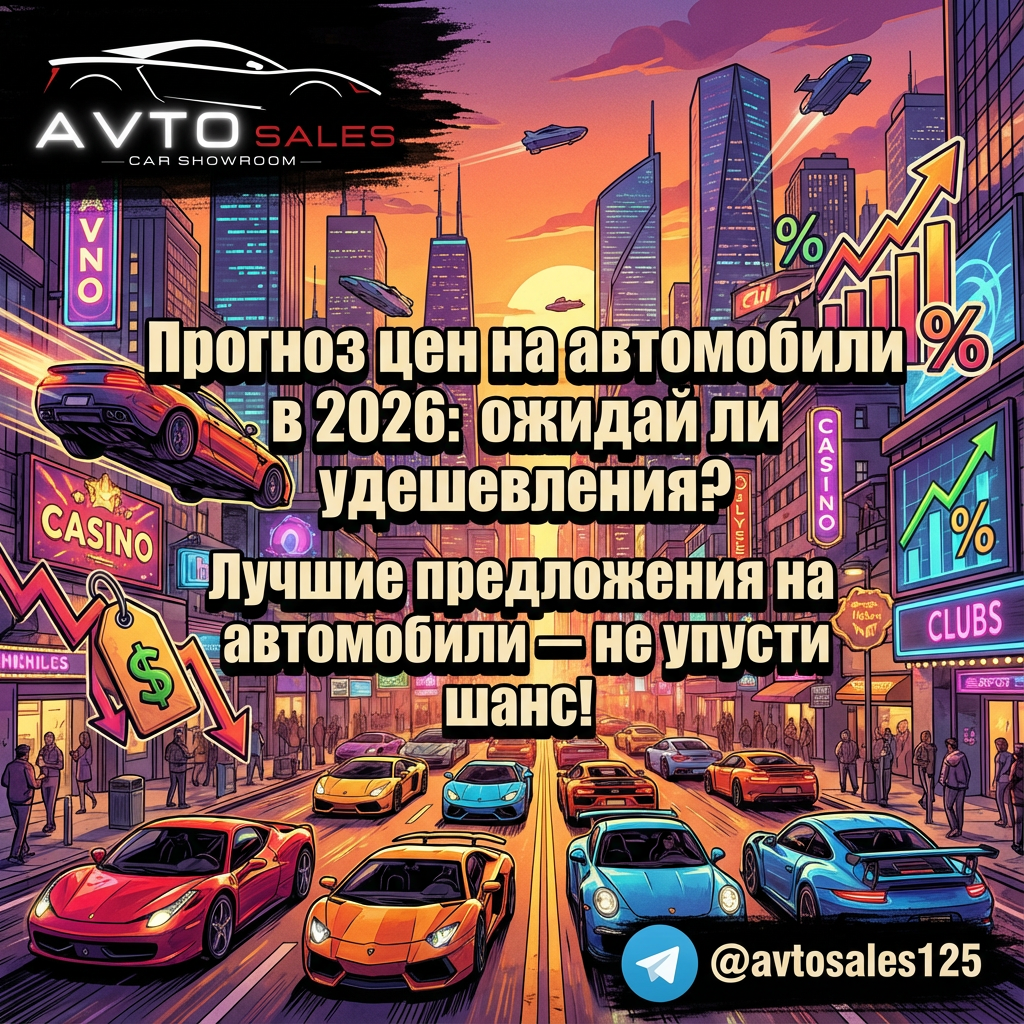 Цены на авто в 2026: ждем ли скачок или выгодные предложения?