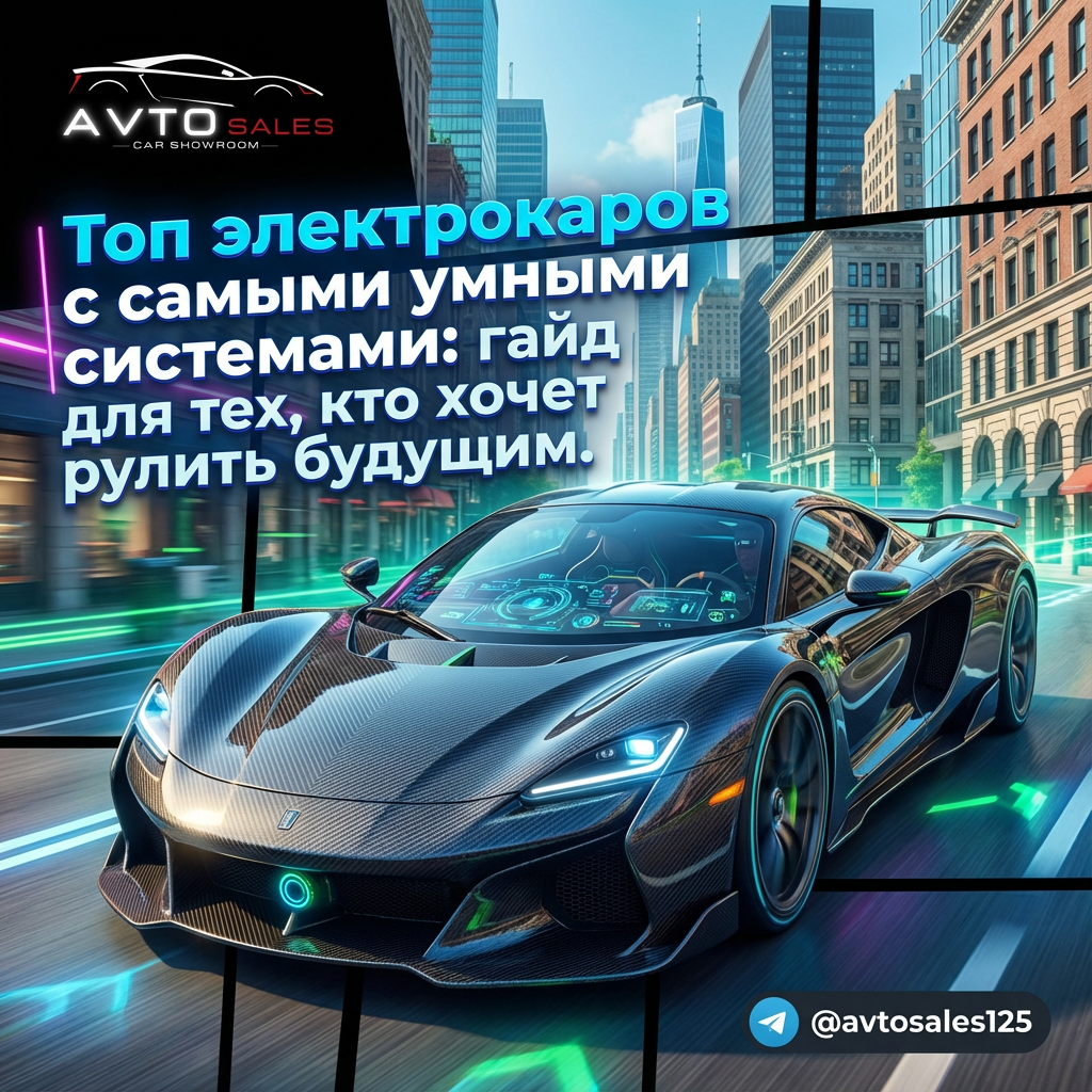 Умные электромобили 2025: ТОП моделей с уникальными технологиями для вас