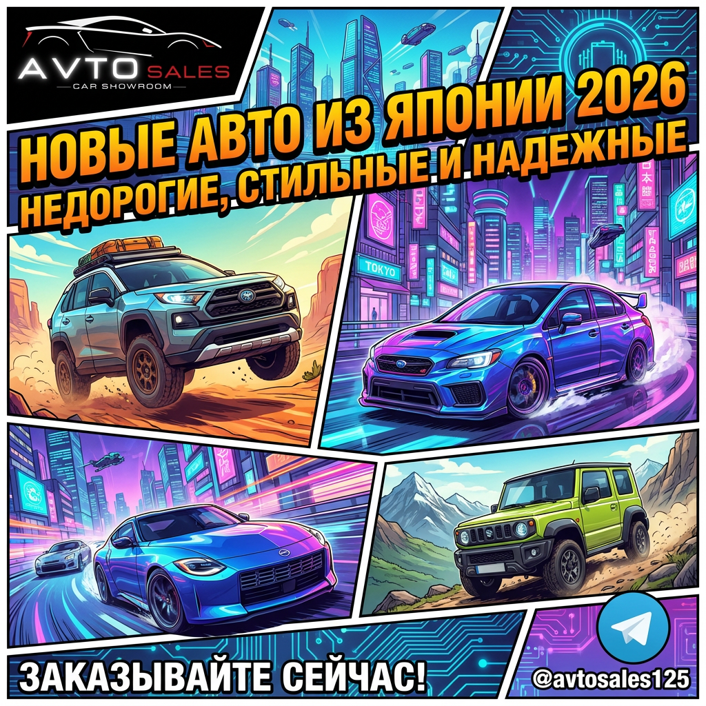 Японские авто 2026: откройте для себя новинки на рынке с надежностью и стилем!