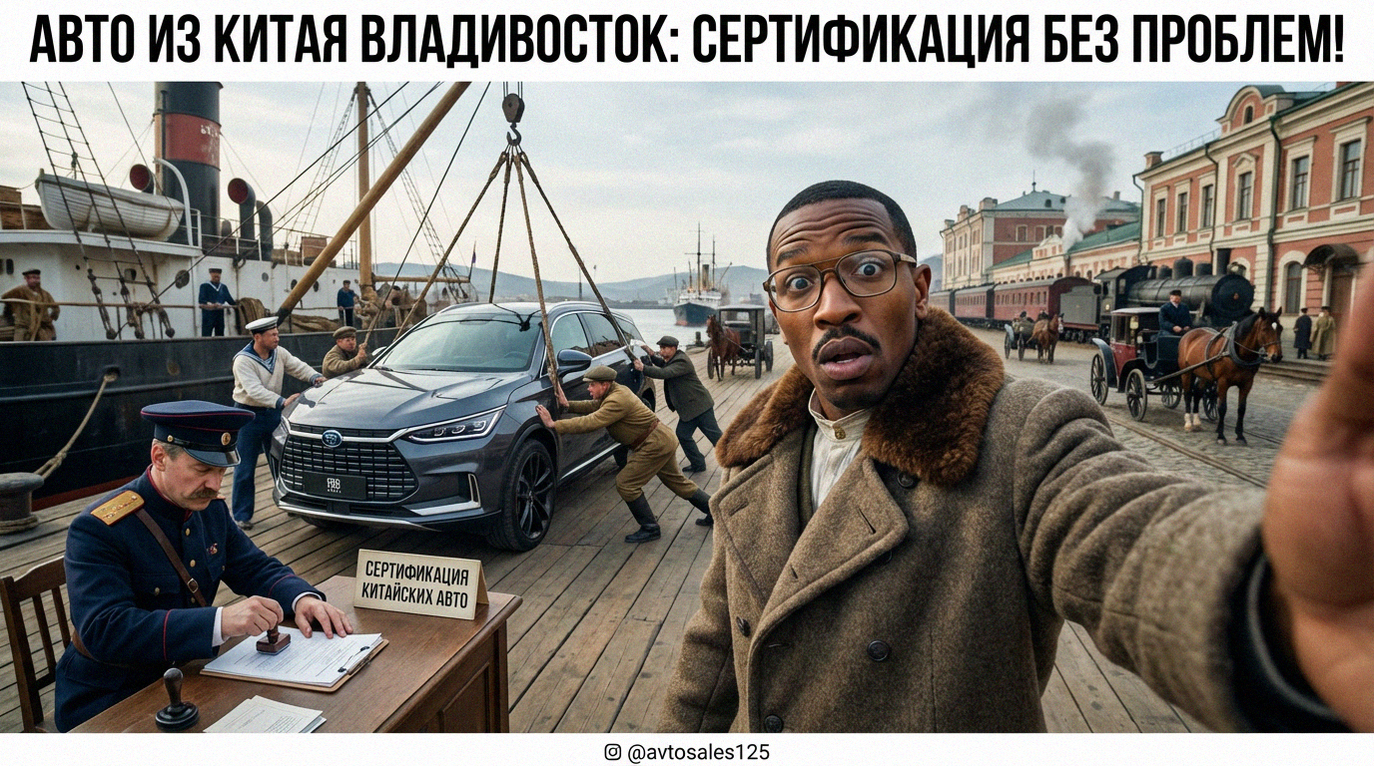 Новые китайские автомобили на таможенном терминале во Владивостоке для прохождения сертификации