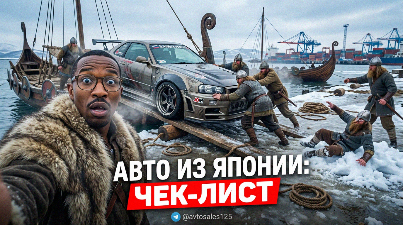 Японский автомобиль во Владивостоке чек-лист доработок