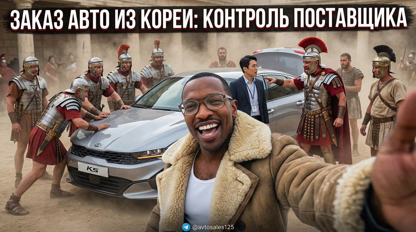 Процесс заказа и доставки автомобиля из Южной Кореи, проверка документов и контроль поставщика