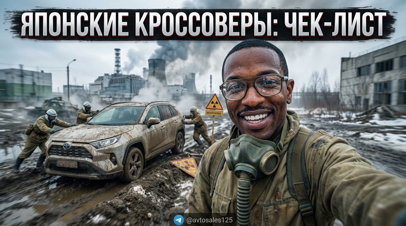 Осмотр подержанного японского кроссовера перед покупкой, чек-лист неисправностей