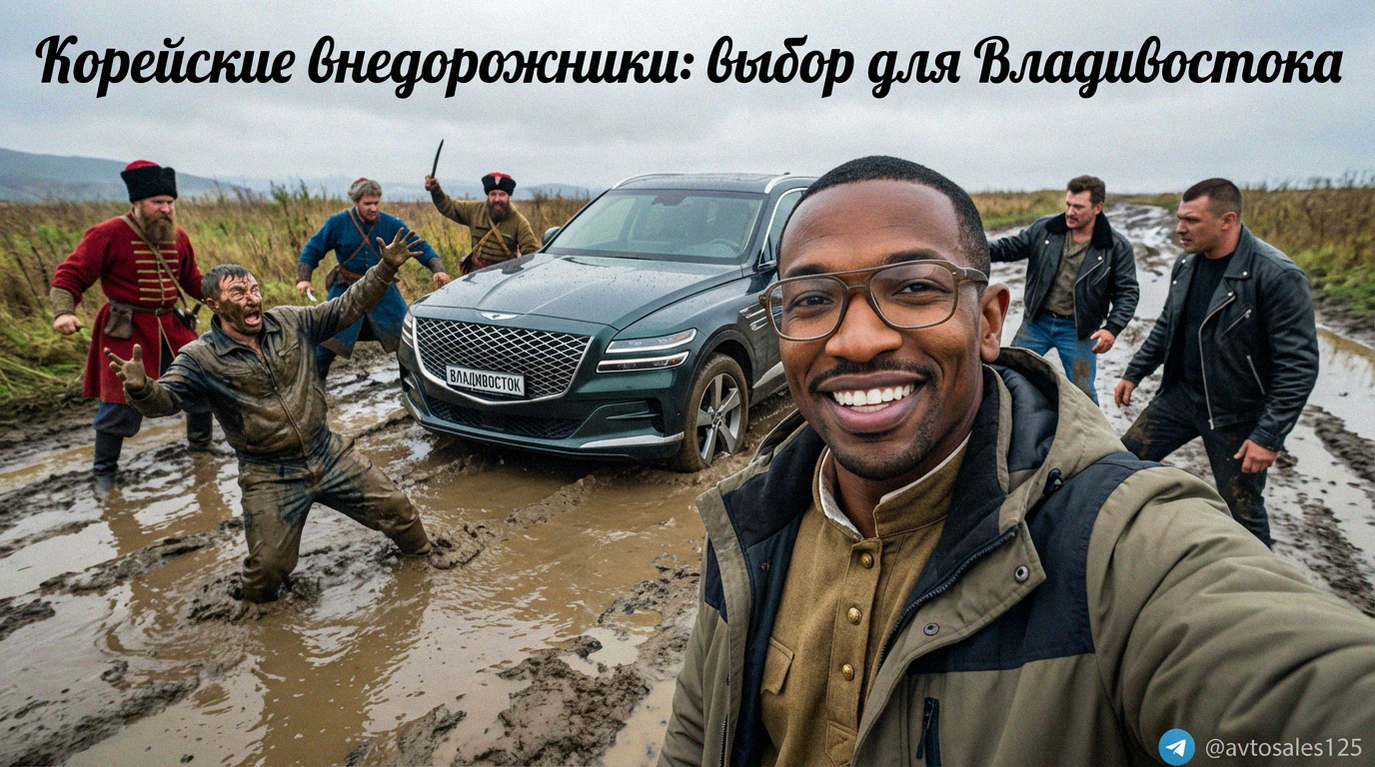 Корейский внедорожник на бездорожье во Владивостоке, обзор цен и выбор авто