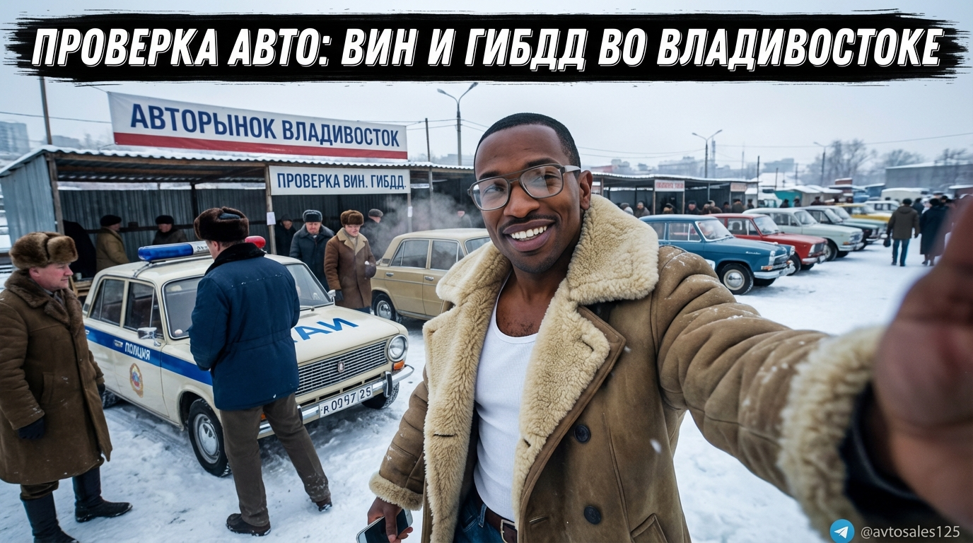 Проверка истории автомобиля по VIN и базам ГИБДД для жителей Владивостока