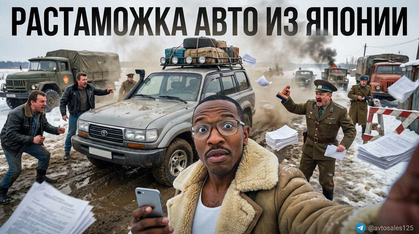 Процесс таможенного оформления автомобиля из Японии в порту