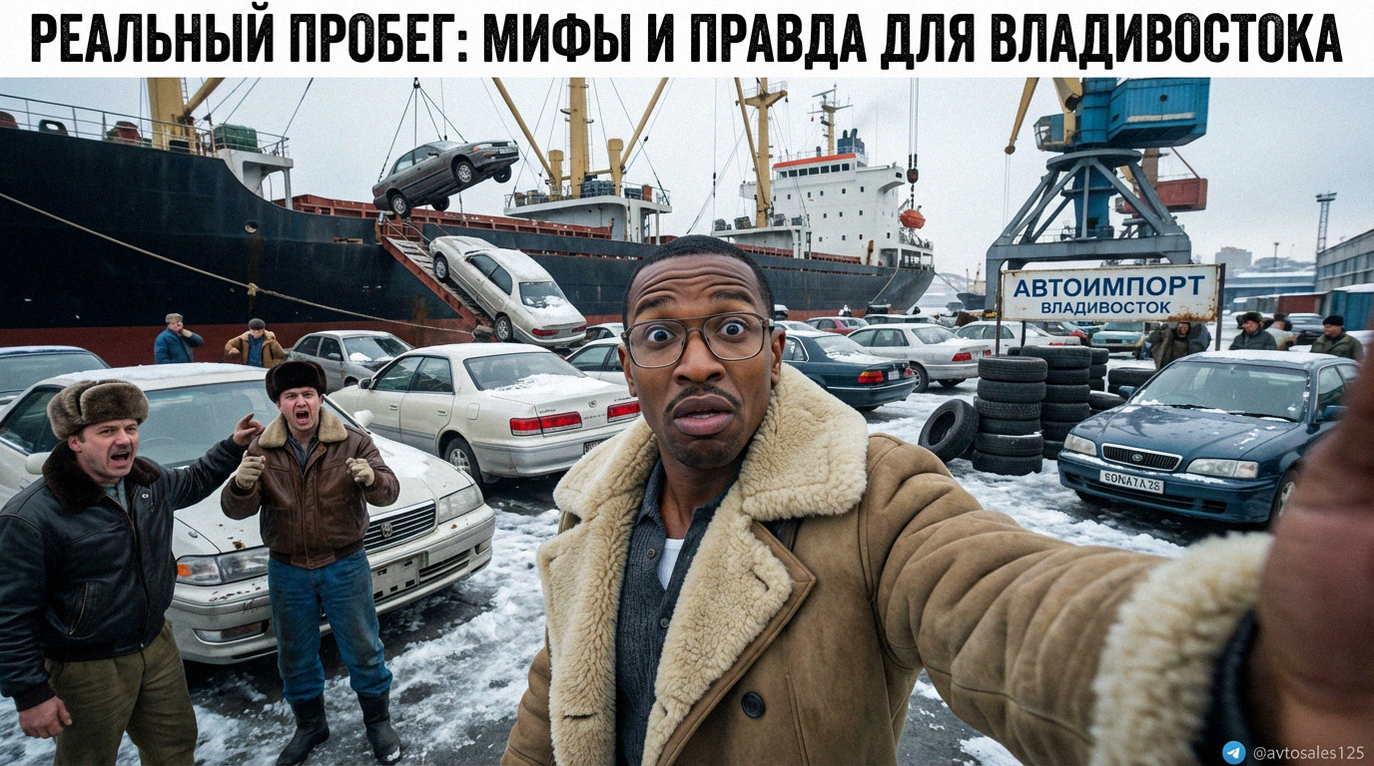 Реальный пробег японских и корейских автомобилей на рынке Владивостока мифы и правда