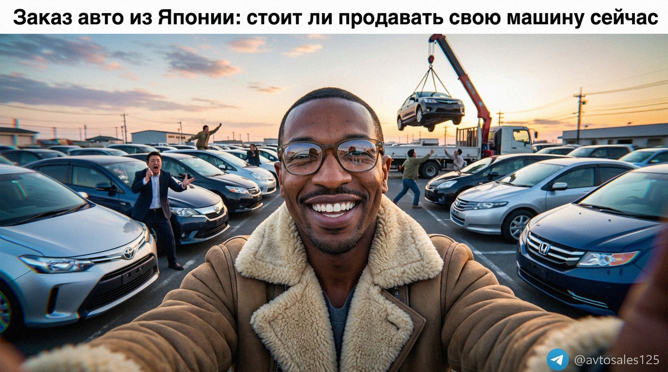 Процесс заказа автомобиля из Японии и продажа текущей машины