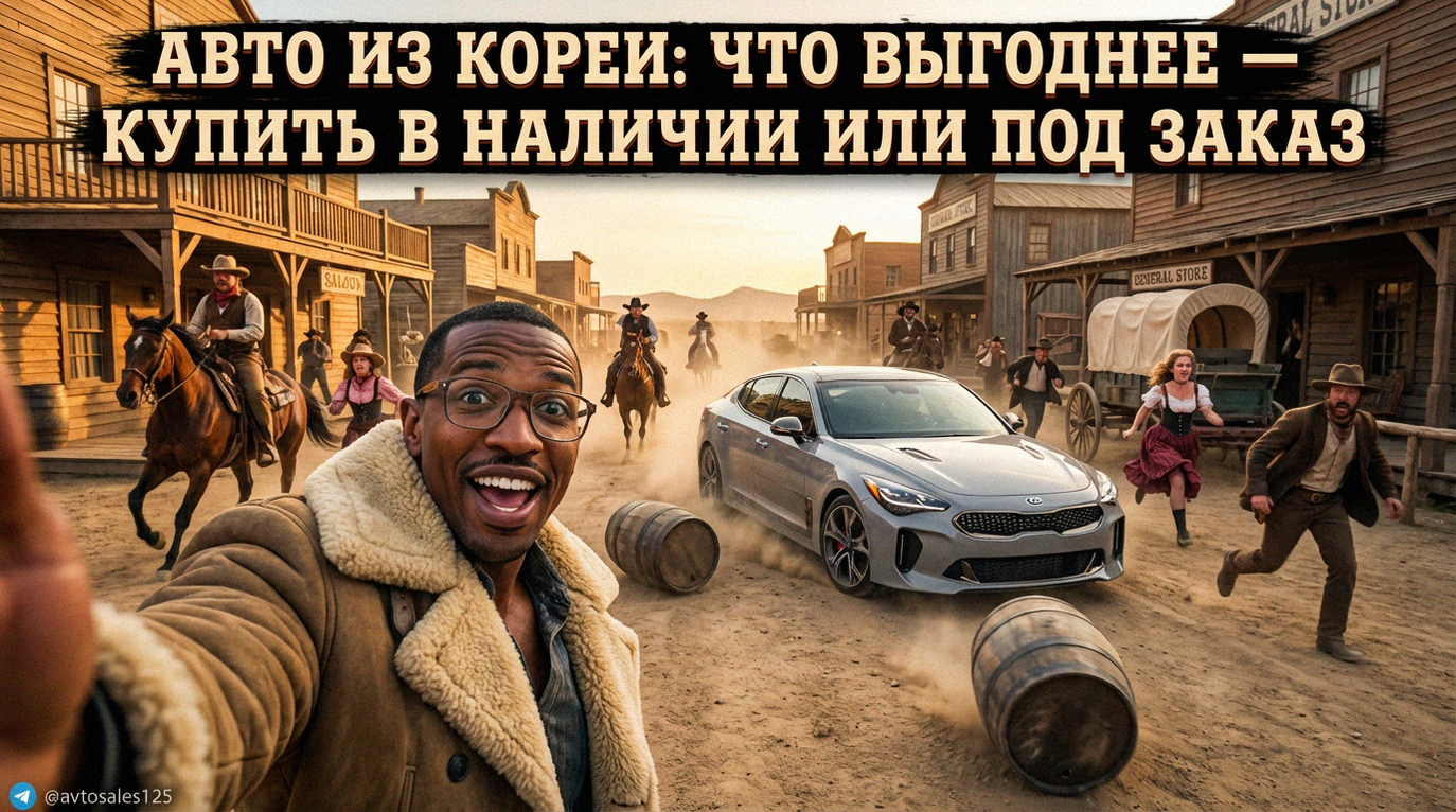 Сравнение выгоды покупки авто из Кореи в наличии и под заказ