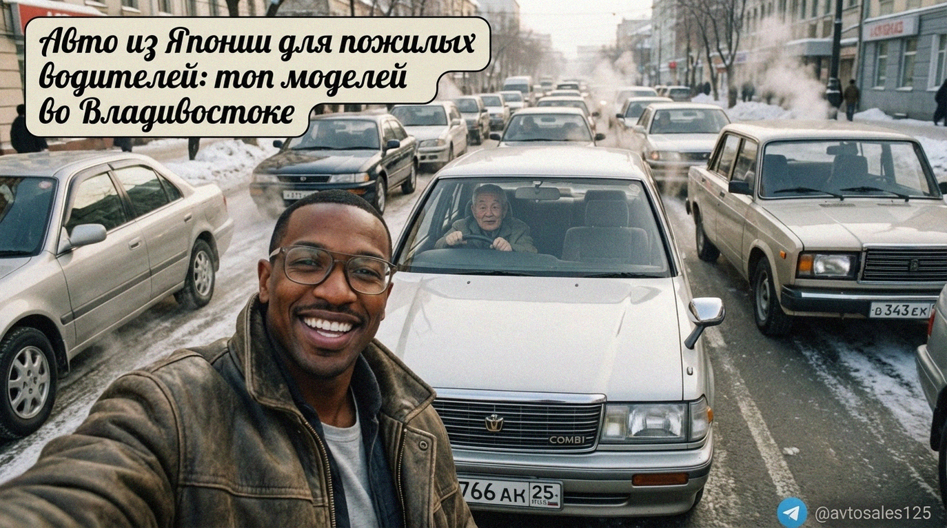 Топ моделей японских автомобилей для пожилых водителей во Владивостоке