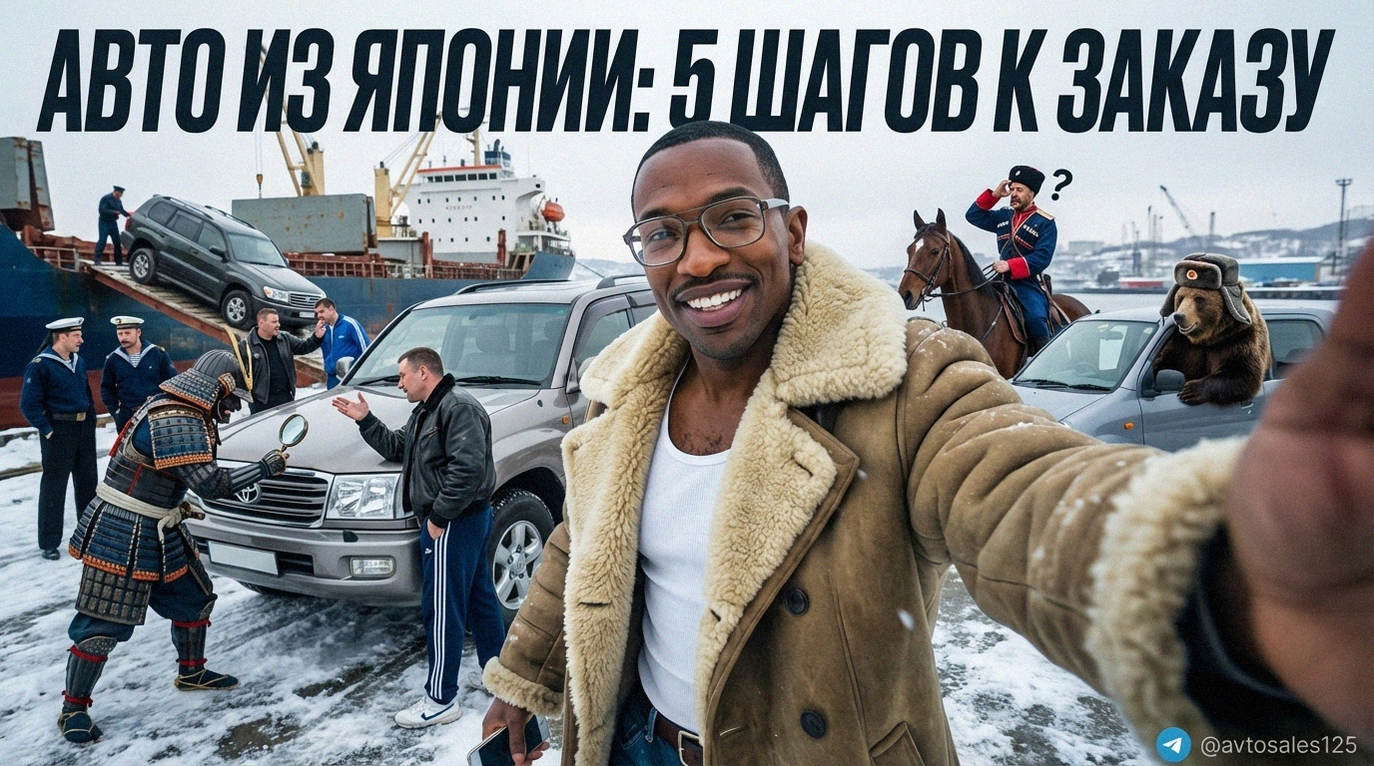 Привезенный автомобиль из Японии на стоянке во Владивостоке - 5 шагов к безопасному заказу машины