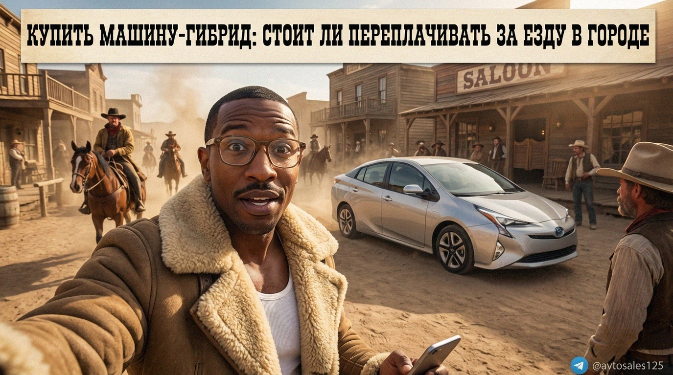 Современный гибридный автомобиль на улицах города - стоит ли покупать гибрид