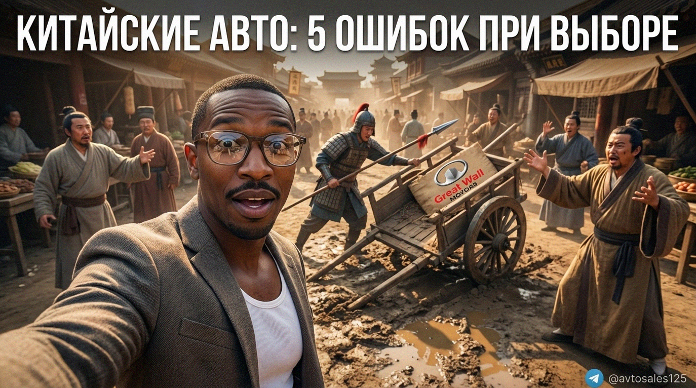 Пять главных ошибок покупателей при выборе марки китайского автомобиля по фотографии