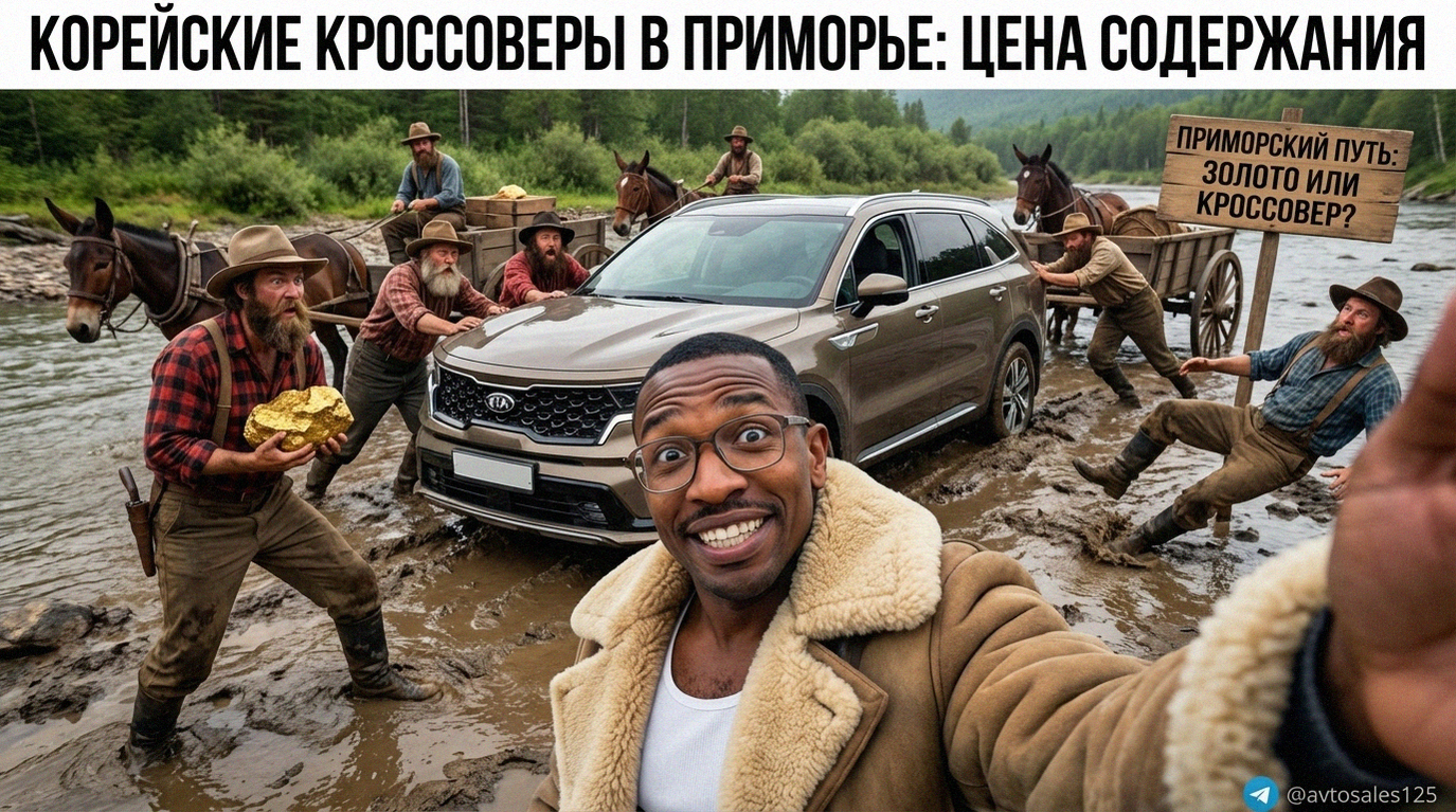 Корейские кроссоверы на дороге в Приморском крае - оценка стоимости годового обслуживания и ремонта