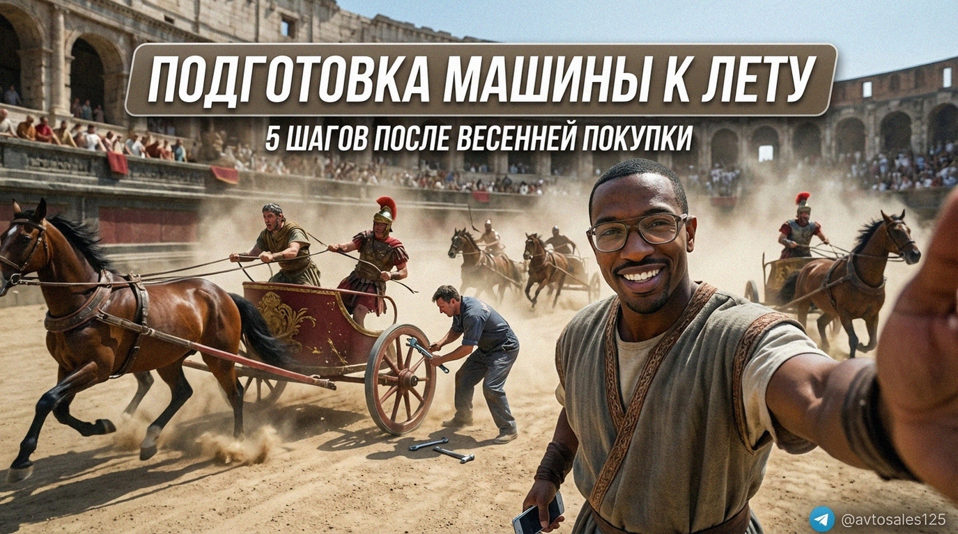 Подготовка машины к лету: советы и шаги после весенней покупки
