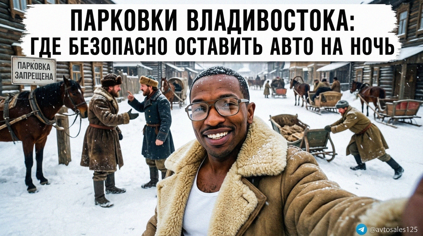 Охраняемая ночная парковка для автомобилей во Владивостоке
