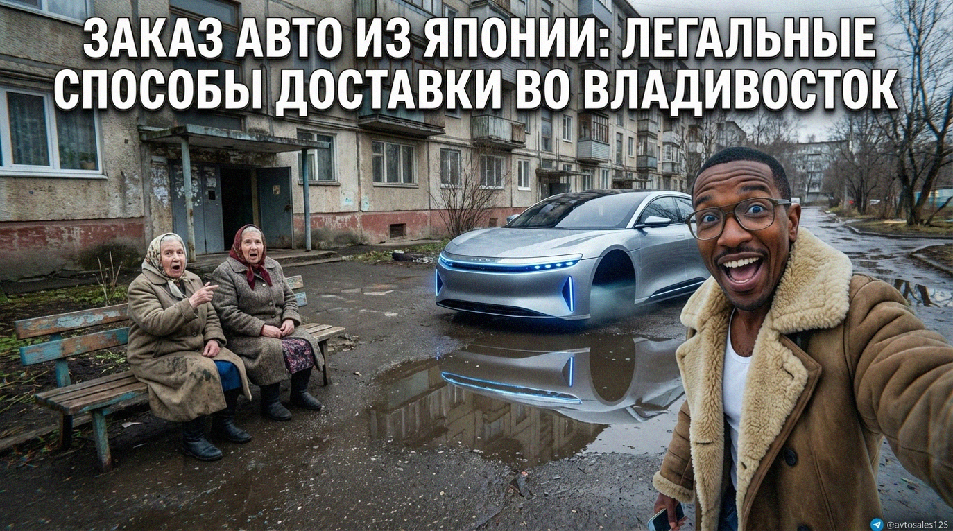 Автовоз или судно с автомобилями из Японии в порту Владивостока, легальные способы доставки