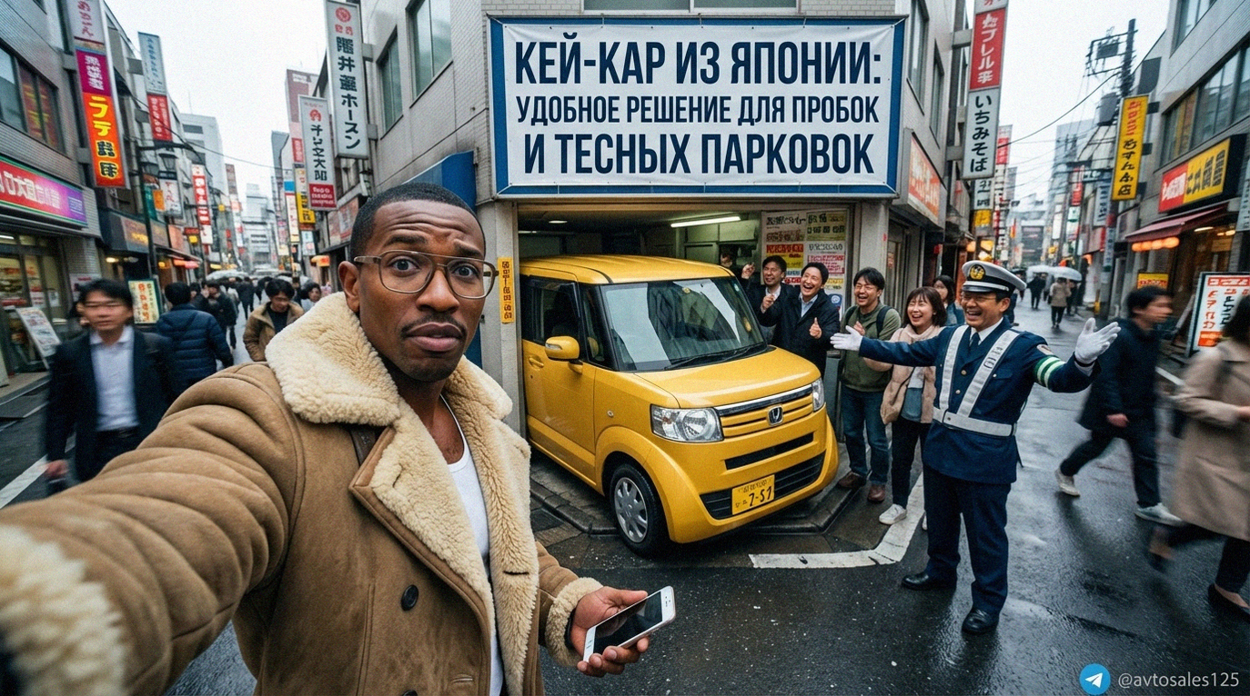 Компактный японский кей-кар, легко маневрирующий в городских пробках и на тесной парковке