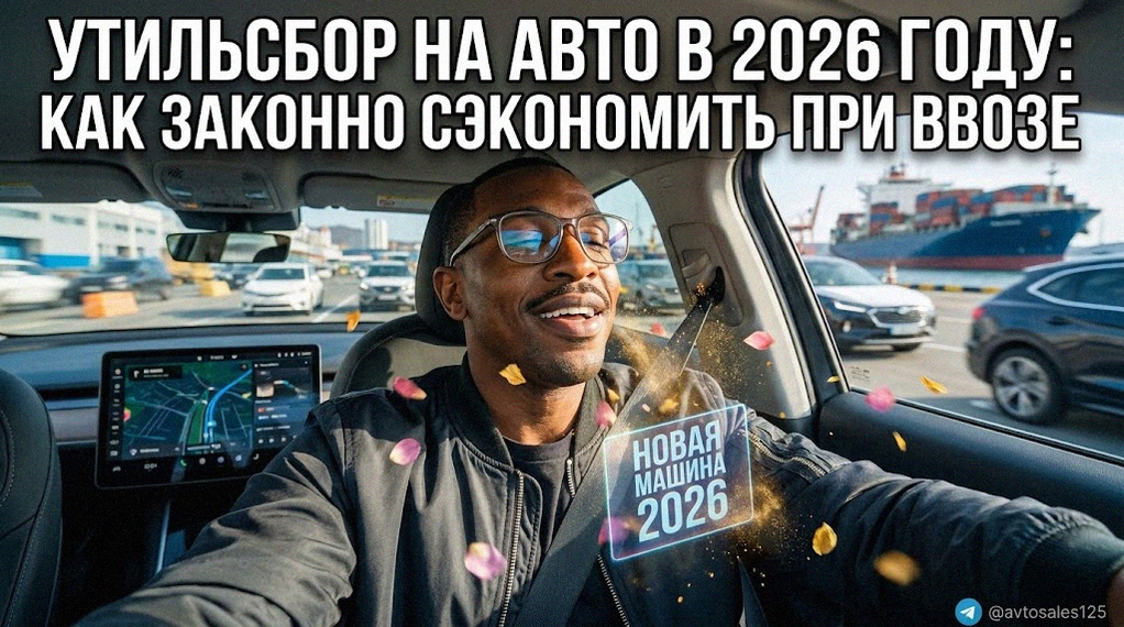 Экономия на утильсборе при ввозе автомобиля в 2026 году