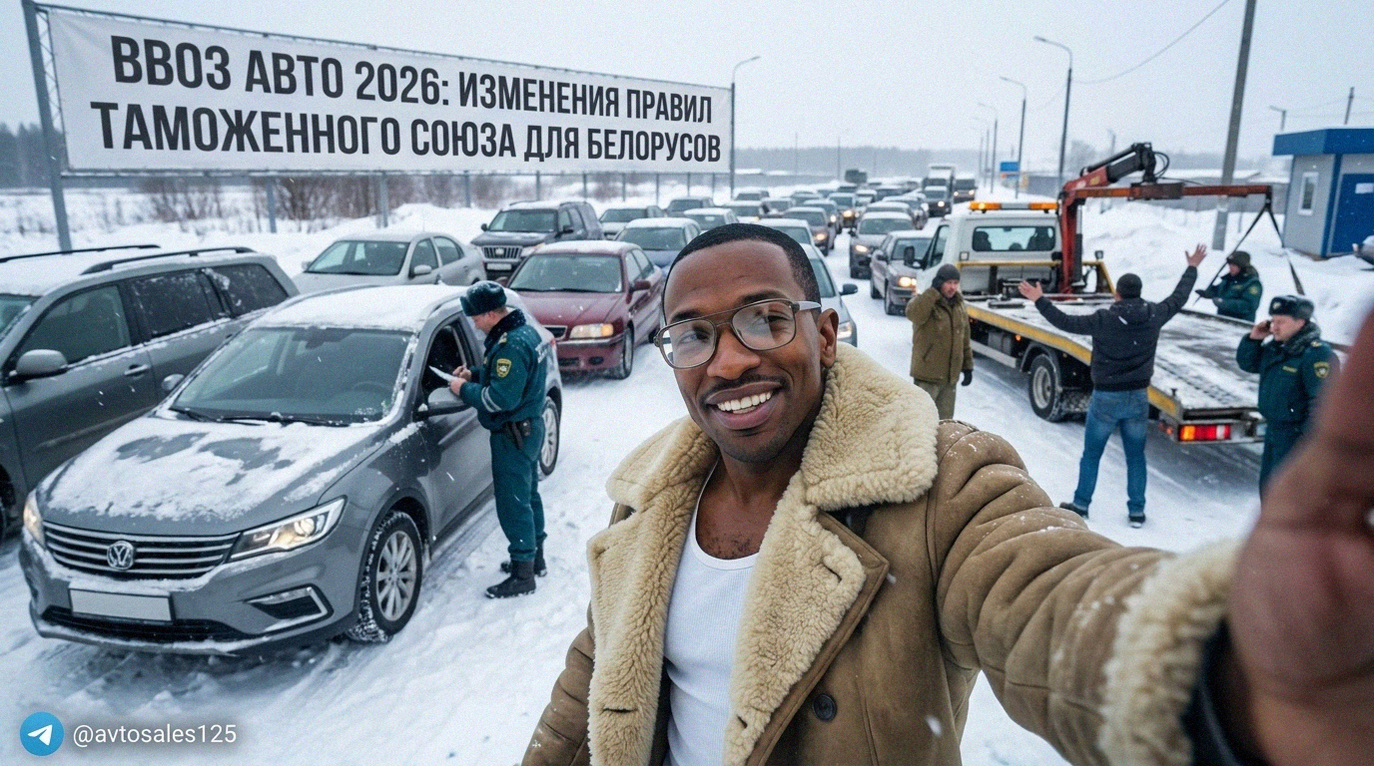 Изменения правил Таможенного союза для ввоза автомобилей белорусами с 2026 года