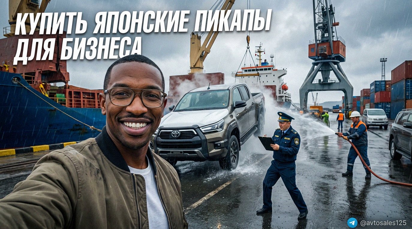 Купить надежный японский пикап для коммерческих целей и бизнеса через прямой импорт