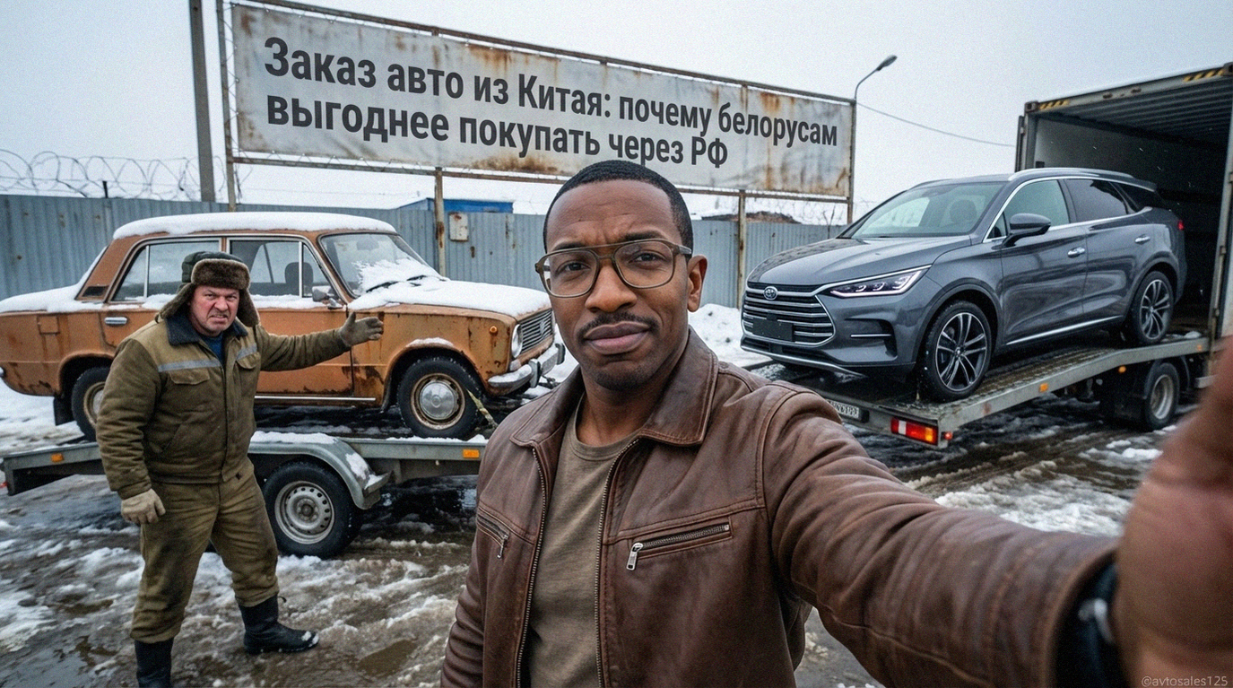 Схема доставки и выгодного заказа автомобилей из Китая для белорусов через Россию
