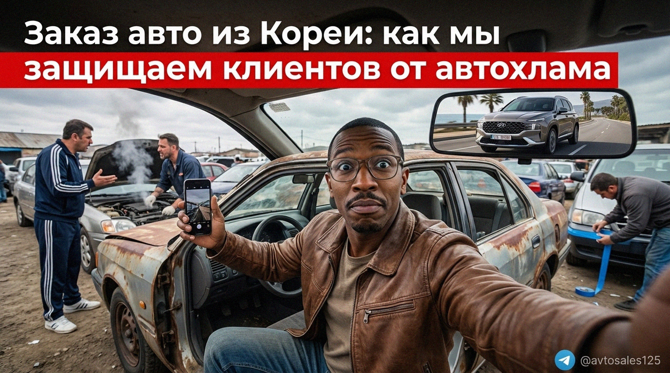 Проверка технического состояния автомобиля из Кореи перед покупкой для защиты от автохлама