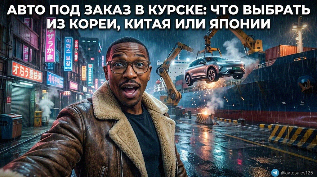 Сравнение и выбор автомобилей под заказ в Курске из Кореи, Китая и Японии