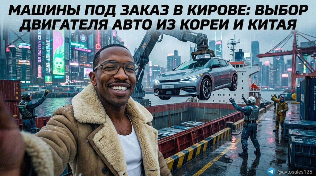 Автомобили под заказ в Кирове: сравнение и выбор двигателей для машин из Южной Кореи и Китая