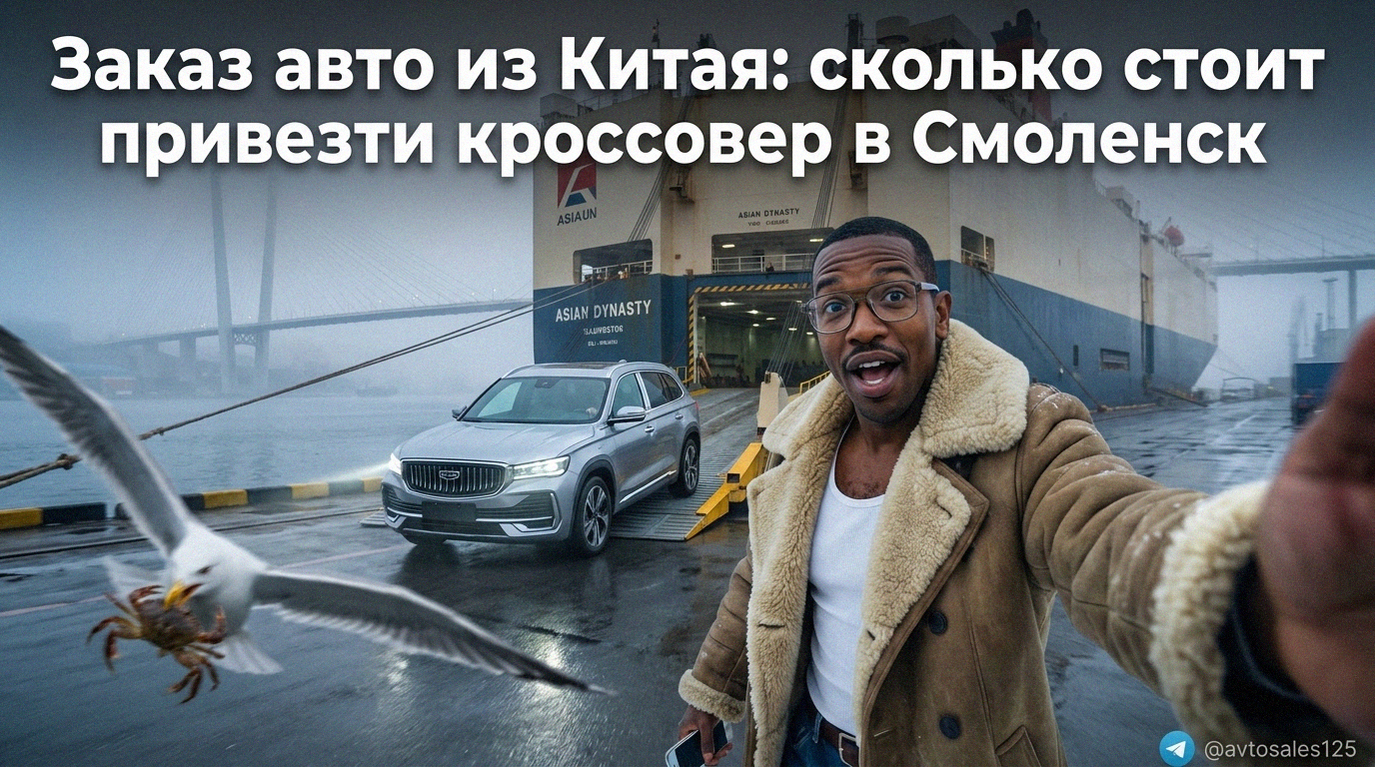 Новый кроссовер из Китая, доставленный под заказ в Смоленск