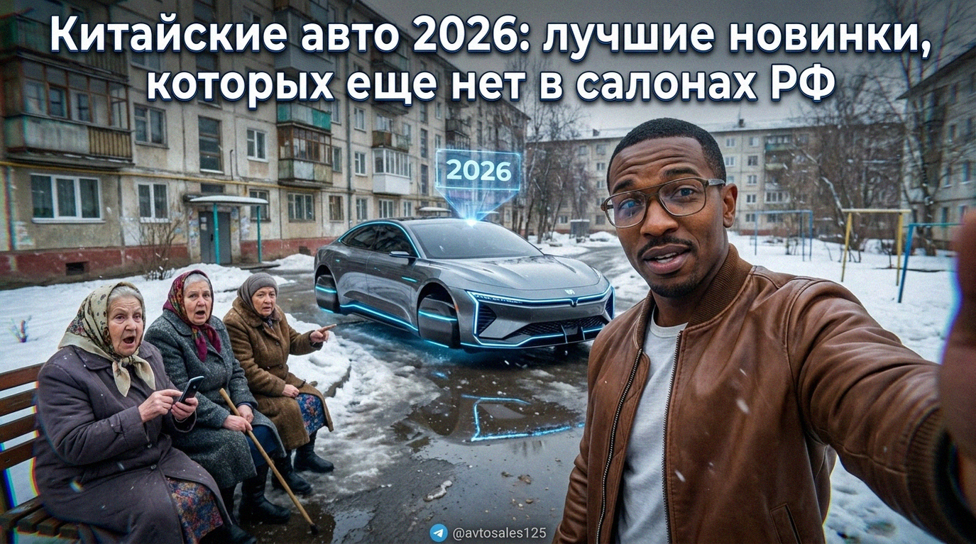 Фото лучших новинок китайских авто 2026 года, не представленных в РФ