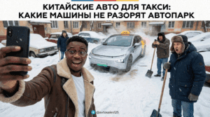 Китайские автомобили для работы в такси, выгодные для автопарка