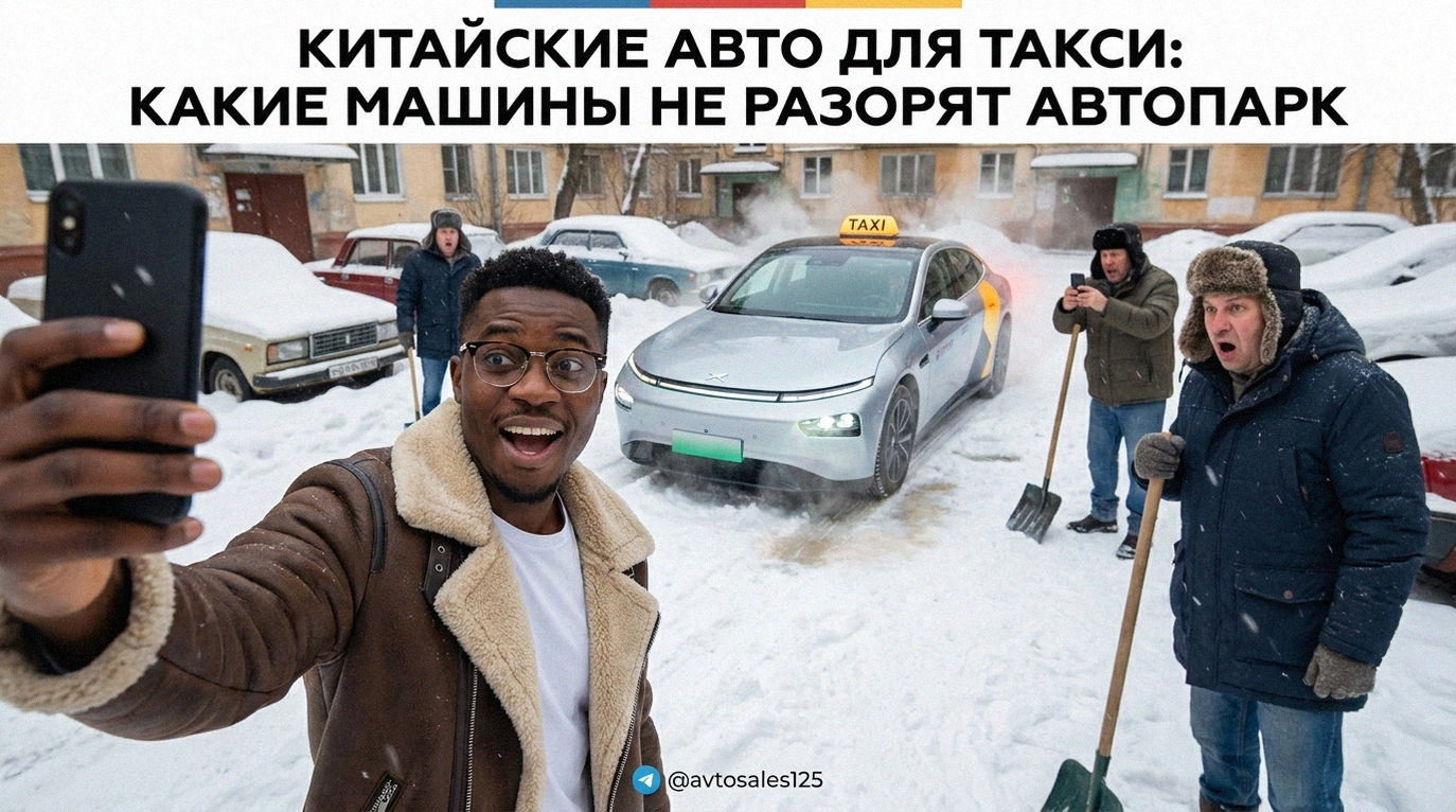 Китайские автомобили для работы в такси, выгодные для автопарка