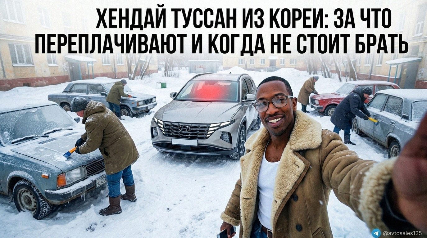 Автомобиль Хендай Туссан из Кореи - стоит ли переплачивать за покупку