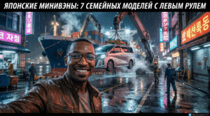 Обзор 7 лучших японских семейных минивэнов с левым рулем