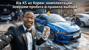 Автомобиль Kia K5 из Кореи - руководство по выбору, комплектациям и проверке реального пробега